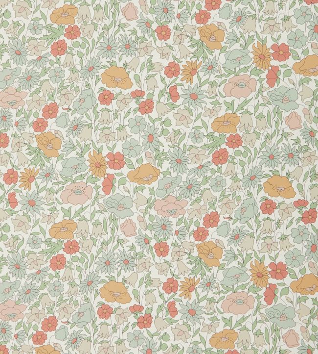 Poppy Meadowfield Wallpaper by Liberty Lichen