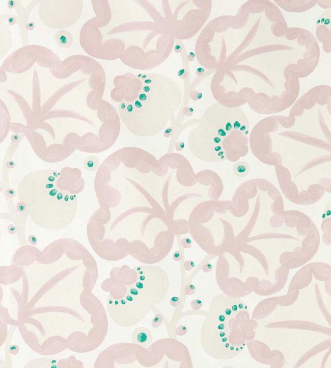 Poppy Pod Wallpaper by Scion Lilac