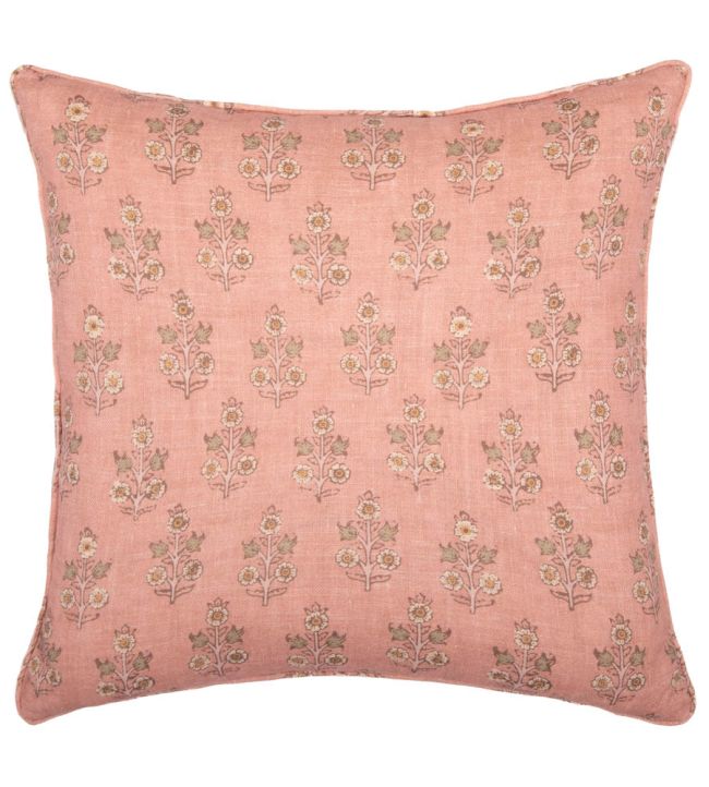 Poppy Sprig Cushion 50 x 50cm by GP & J Baker Blush