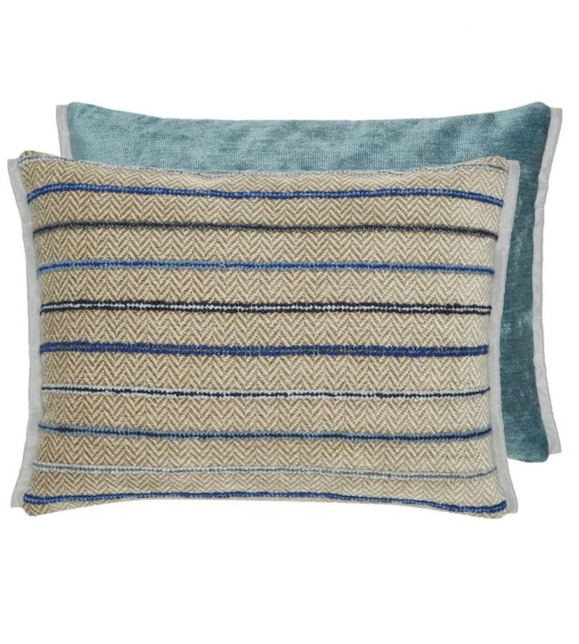 Porthminster Cushion 40 x 30cm by Designers Guild Cobalt