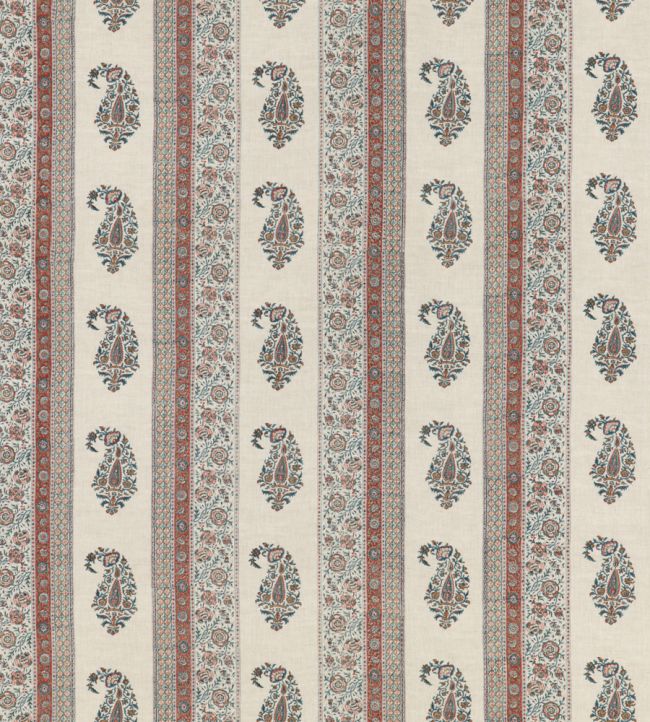 Portobello Fabric by GP & J Baker Red/Blue