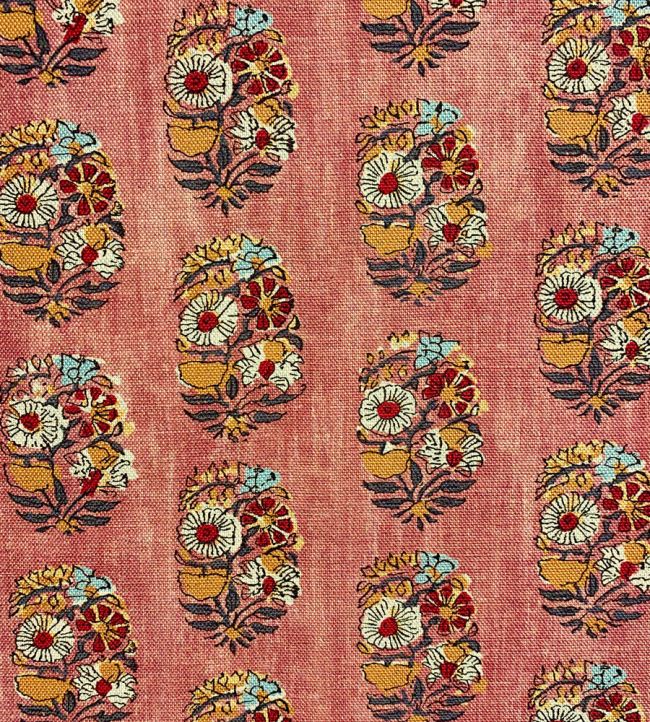 Posie Fabric by Ian Sanderson Rose Dust