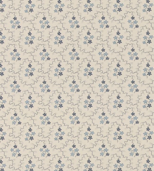 Posy Fabric by GP & J Baker Blue