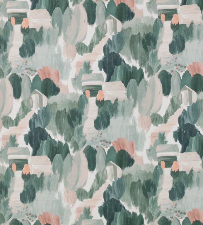 Potting Shed Fabric by Villa Nova Haze