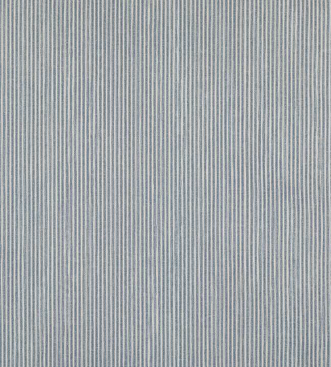 Poulton Stripe Fabric by Fermoie Light Blue