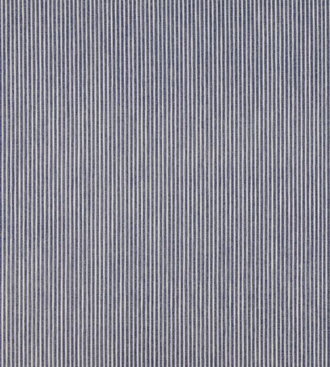 Poulton Stripe Fabric by Fermoie Indigo