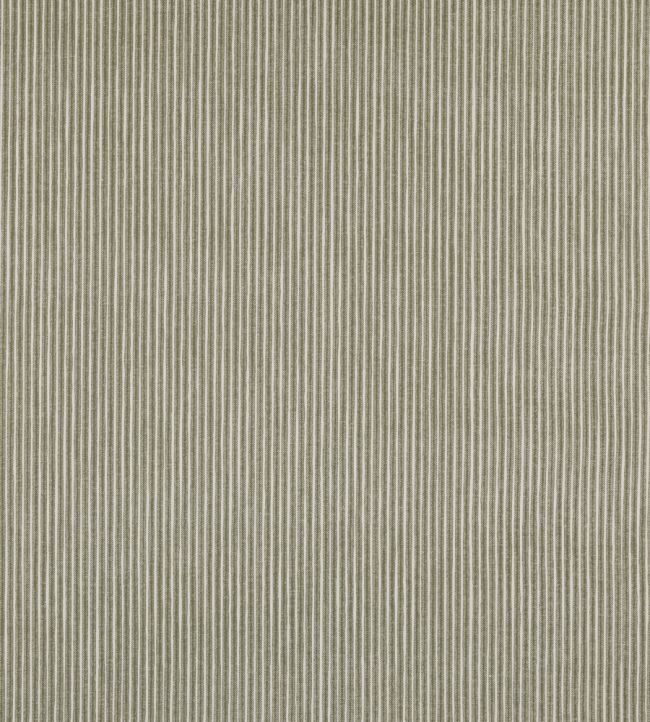 Poulton Stripe Fabric by Fermoie Olive