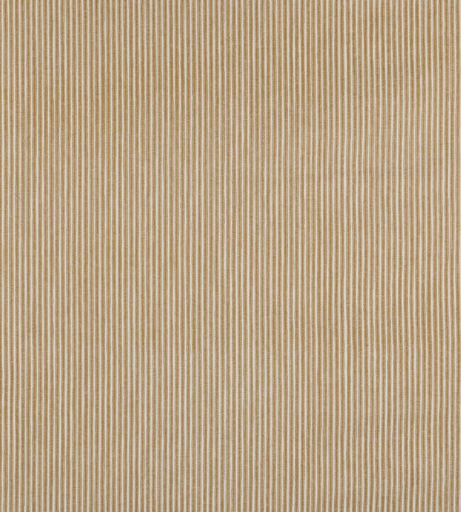 Poulton Stripe Fabric by Fermoie Yellow