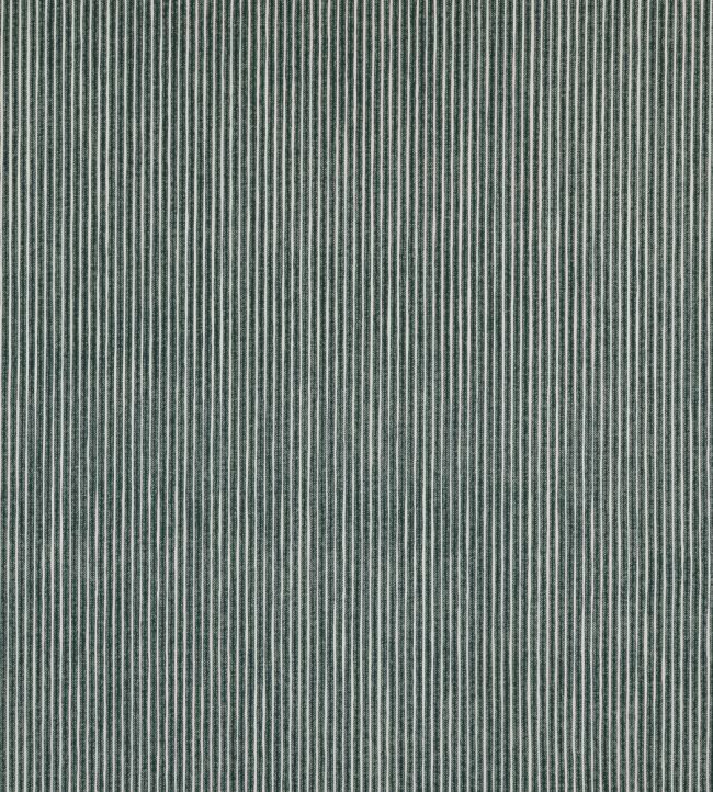 Poulton Stripe Fabric by Fermoie Green