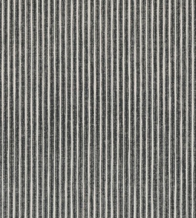 Poulton Stripe Wallpaper by Fermoie Black