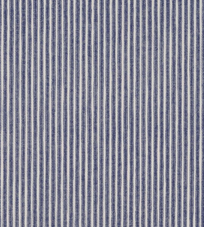 Poulton Stripe Wallpaper by Fermoie Navy