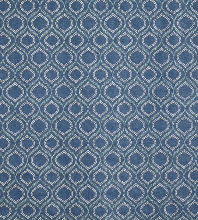Powell Fabric by Prestigious Textiles Navy
