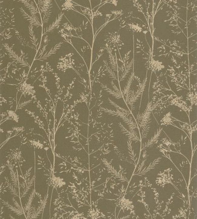Prairie Wallpaper by Casadeco Kaki