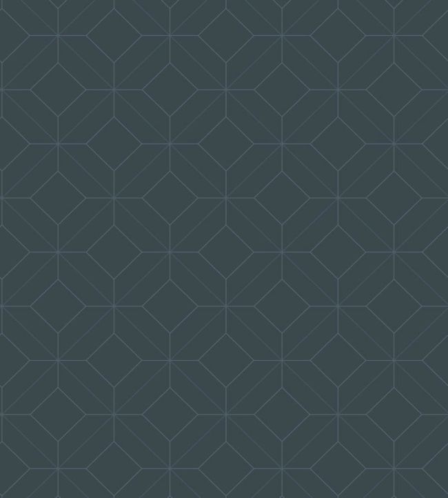 Precision Wallpaper by Casadeco Bleu Marine