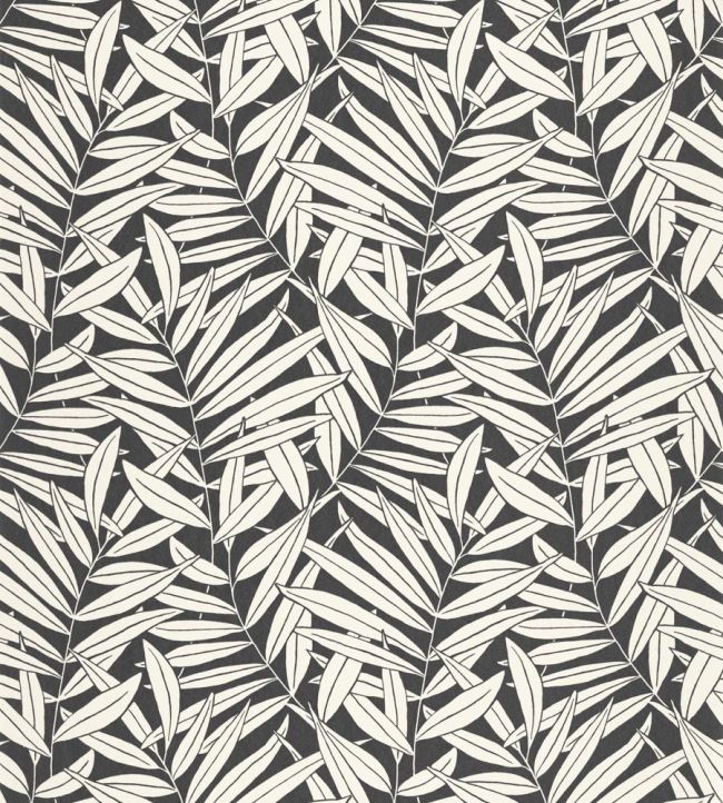 Preston Wallpaper by Casadeco Noir Naturel