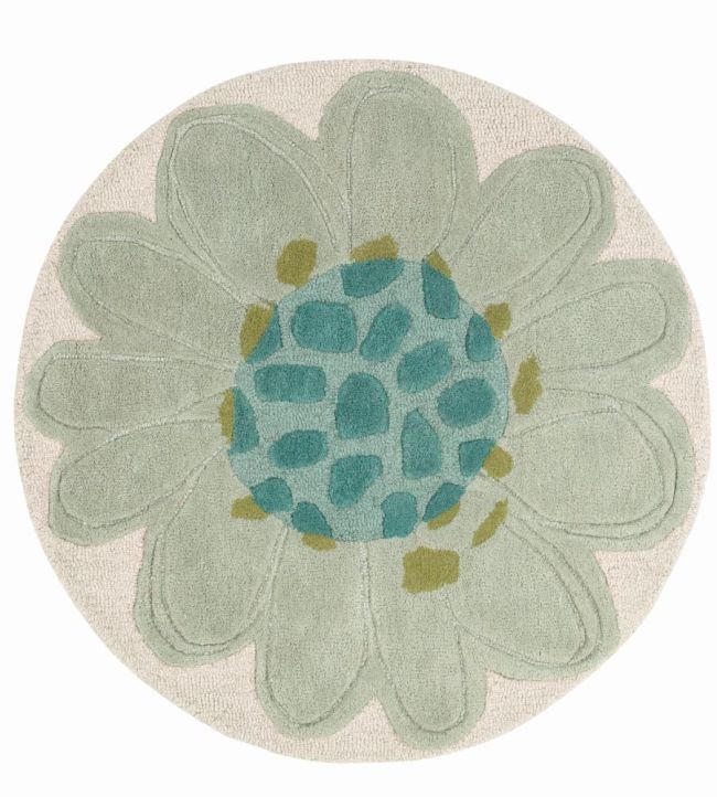 Villa Nova Pretty Petals rug Green RG2046M Green