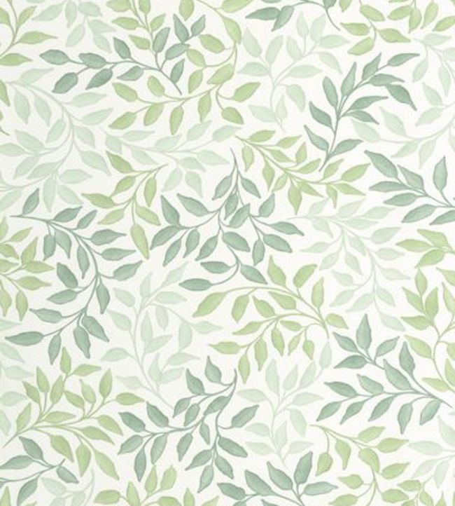 Printemps Wallpaper by Caselio Vert Bleu