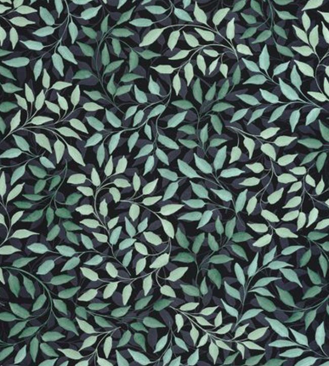 Printemps Wallpaper by Caselio Vert Emeraude Nacre