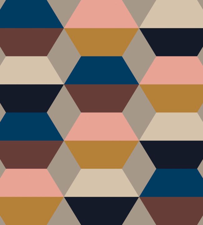Prisma Wallpaper by Borastapeter Oatmeal/Mountain Sand