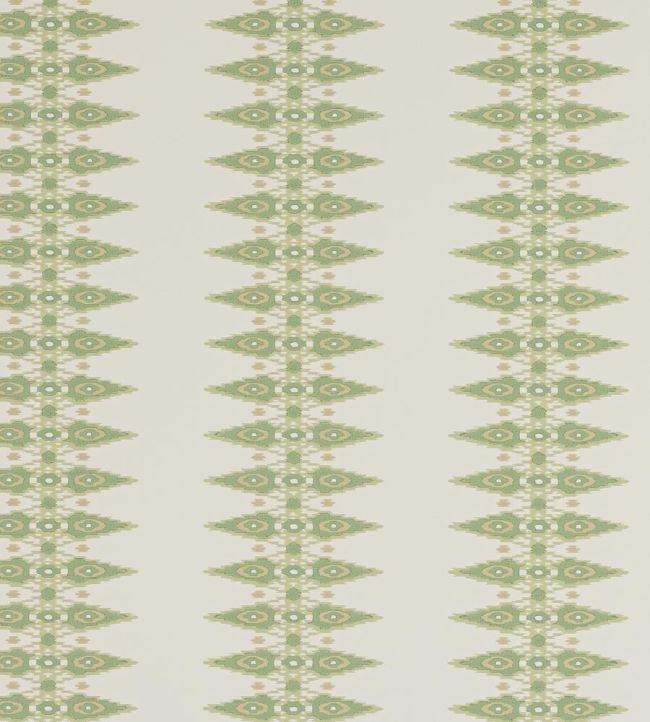 Priya Stripe Wallpaper by Jane Churchill Green