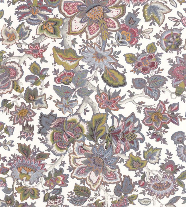 Provence Wallpaper by Casadeco Multico Fond Blanc