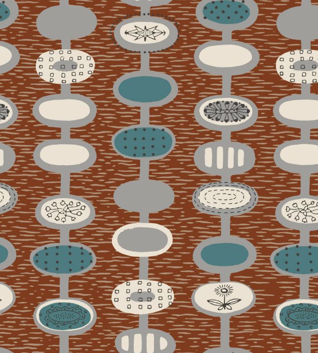 Provence Wallpaper by Mini Moderns Chestnut
