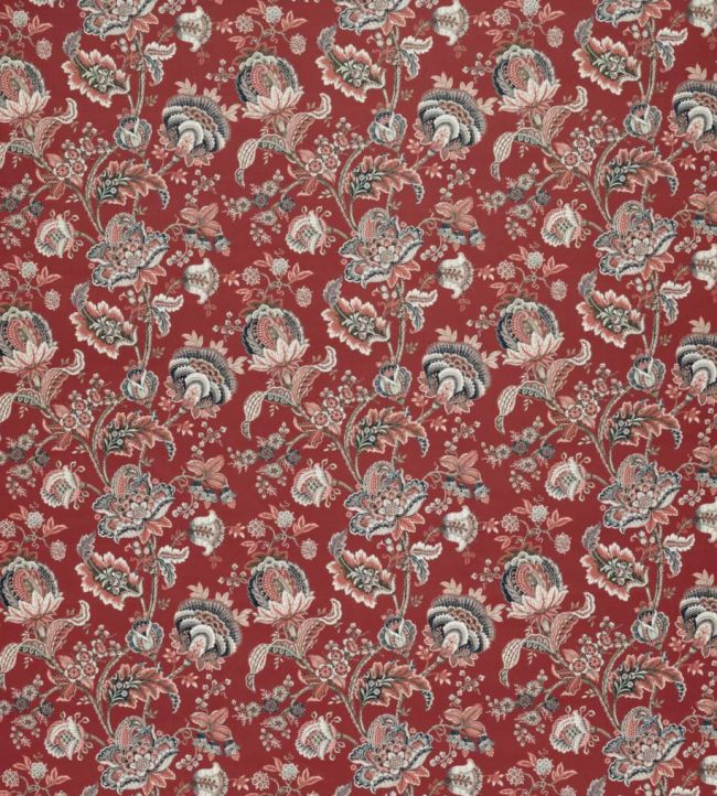 Prunella Fabric by Ashley Wilde Crimson
