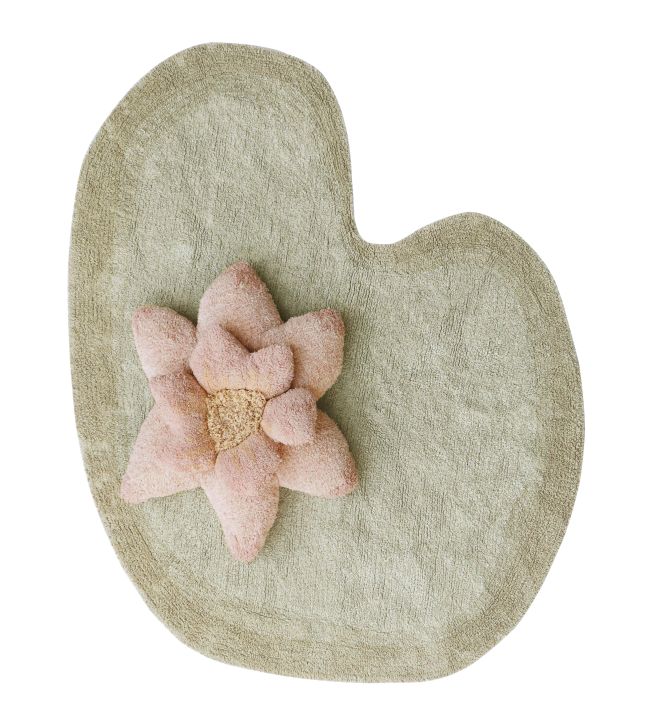 Lorena Canals Puffy Water Lily rug Green C-PUFFY-LILY Green