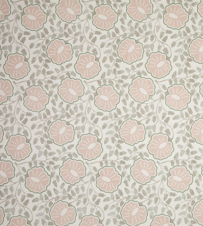 Punch Paisley Fabric by Christopher Farr Cloth Olive