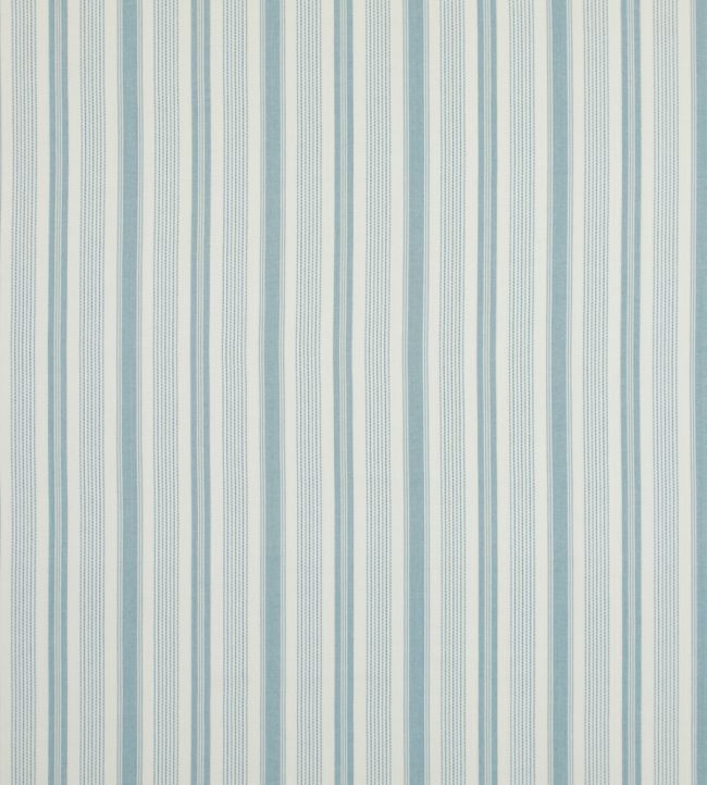 Purbeck Stripe Fabric by Baker Lifestyle Aqua