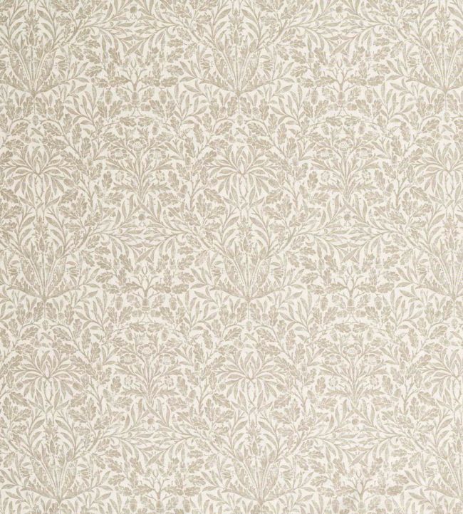 Pure Acorn Sheer Wide Width Fabric by Morris & Co Beige