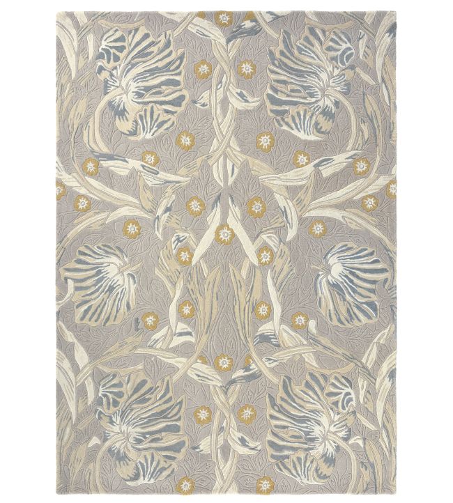 Morris & Co Pure Pimpernel rug Linen 028701-140200 Linen