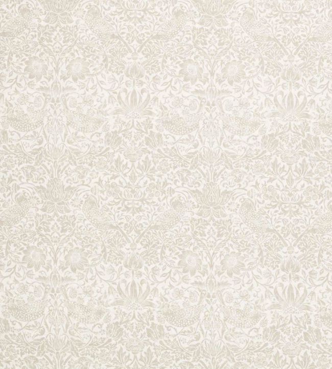 Pure Strawberry Thief Sheer Wide Width Fabric by Morris & Co Linen