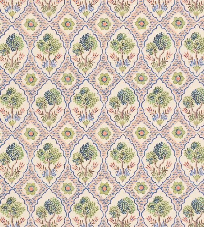 Puzzlewood Fabric by George & Minnie Blush