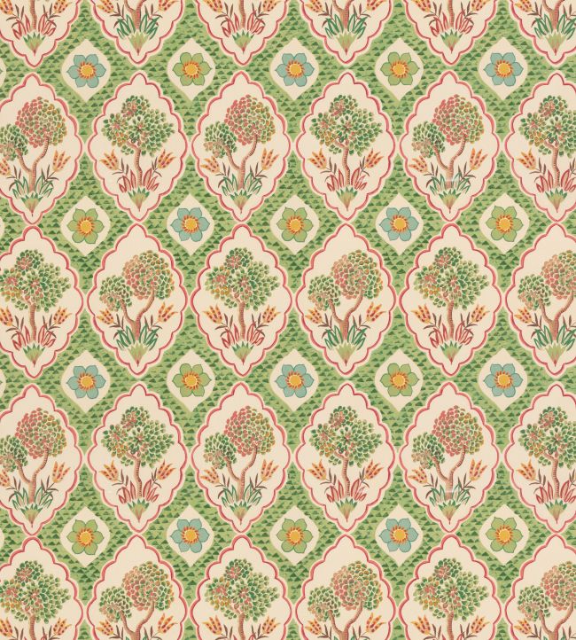 Puzzlewood Fabric by George & Minnie Emerald