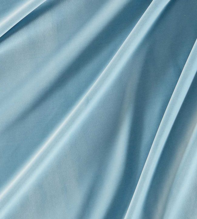 Quartz Velvets Fabric in Wedgwood Blue by Zoffany | Jane Clayton