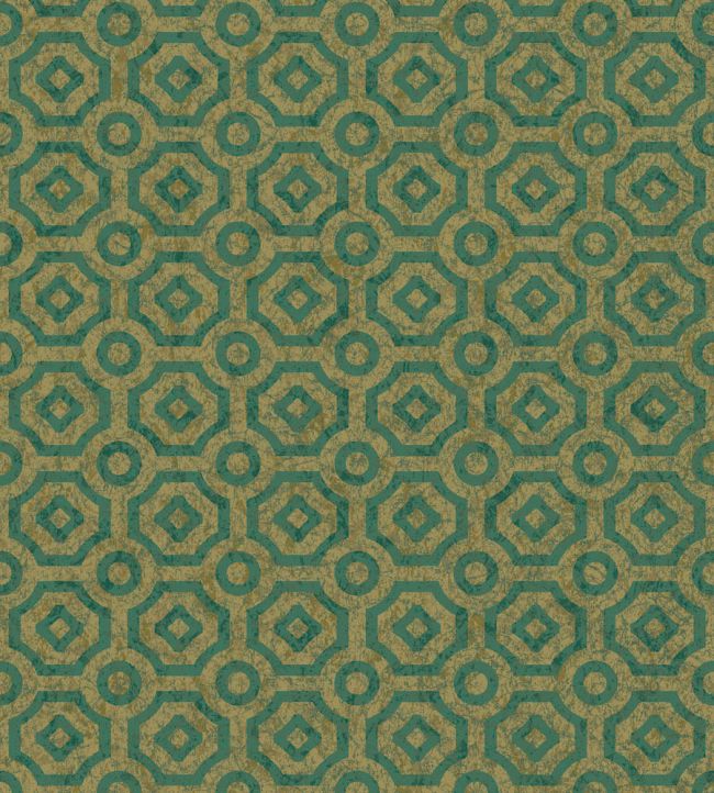 Queens Quarter Wallpaper by Cole & Son Emerald