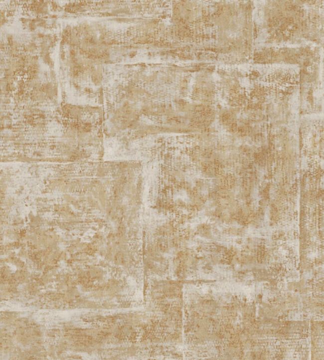 Quilt Wallpaper by Arte Pale Gold