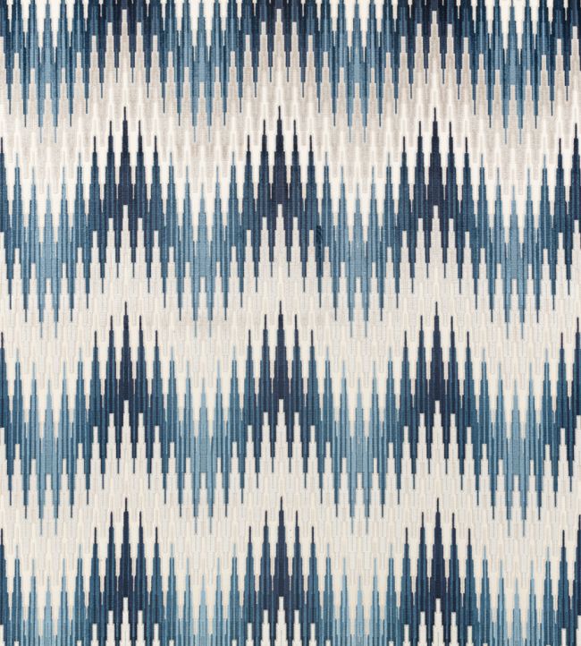 Quintero Fabric by Romo Indigo