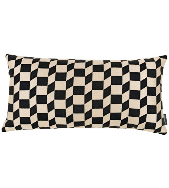 Racer Cushion 60 x 30cm by Kirkby Design Monochrome
