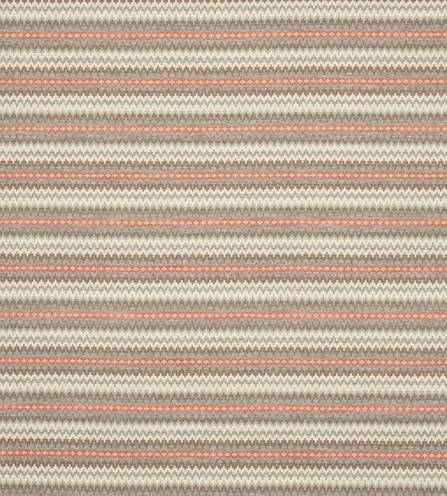 Radcot Stripe Fabric by Colefax and Fowler Red/Forest