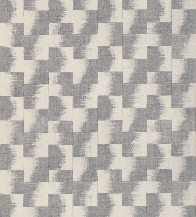 Raffia Squares Fabric by Thibaut Graphite