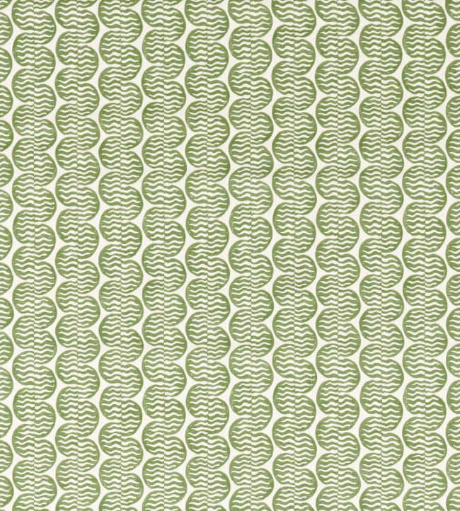 Raft Stripe Print Fabric by Scion Pine