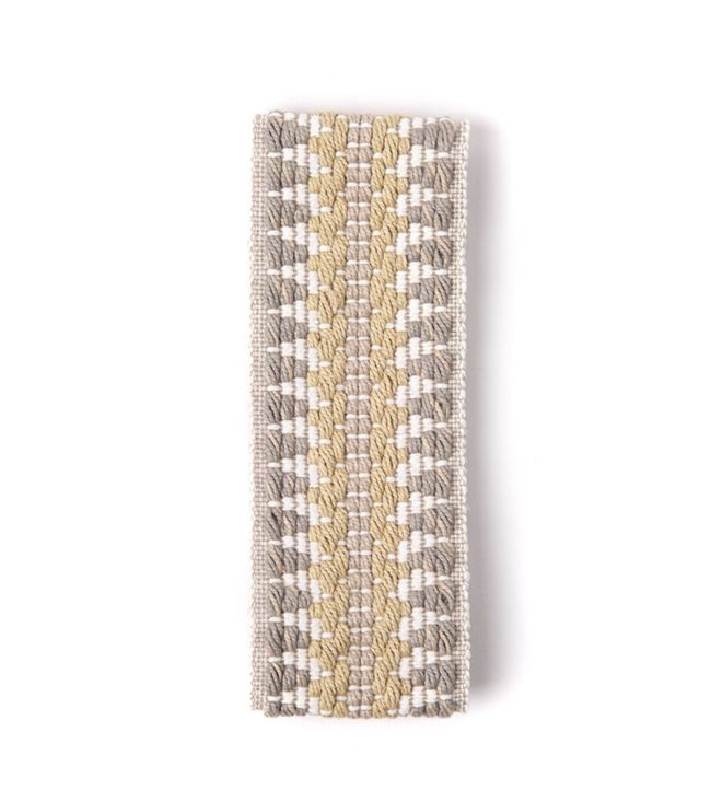 Railroad Border Trimming by Christopher Farr Cloth Natural