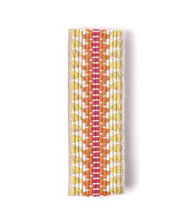 Railroad Border Trimming by Christopher Farr Cloth Orange