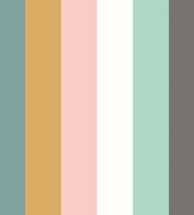 Rainbow Bloc Wallpaper by Ohpopsi Carnival Pop