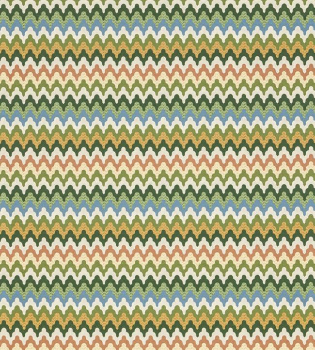Rainbow Mountain Wallpaper by Scalamandre Forest Clay