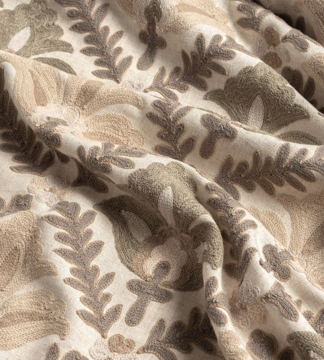 Rajouri Fabric by Warwick Parchment