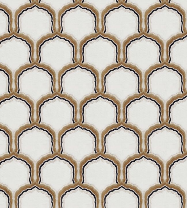 Rajput Fabric by JORO Walnut/Black