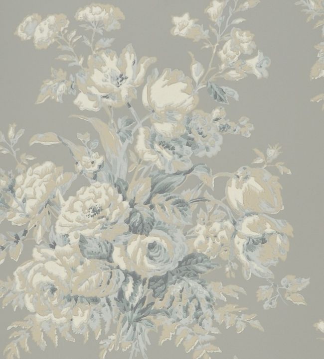 Francoise Bouquet Wallpaper by Ralph Lauren Slate